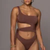 Chocolate Pull Me Closer Bodysuit
