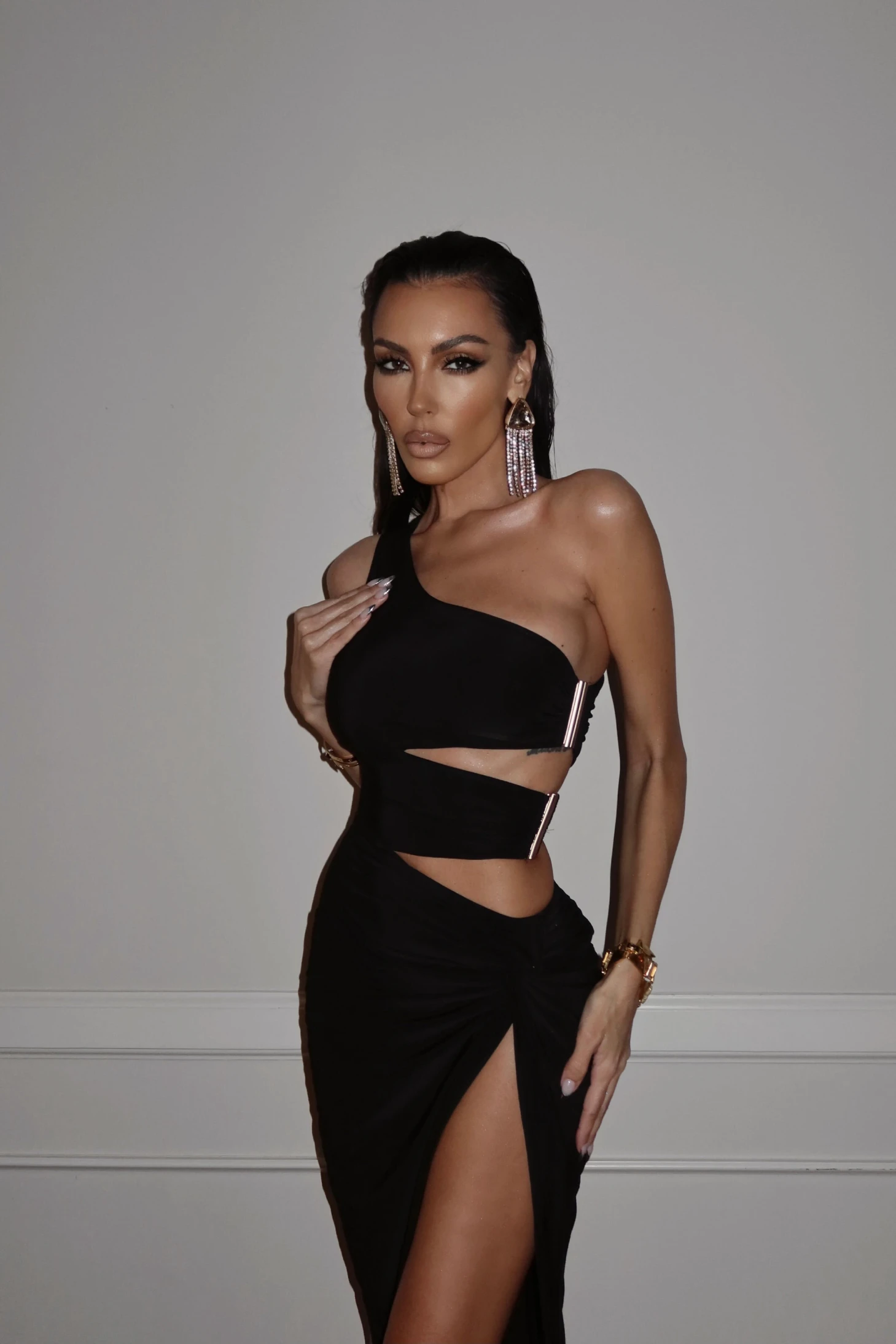 Noir One Night Only Dress - Image 5