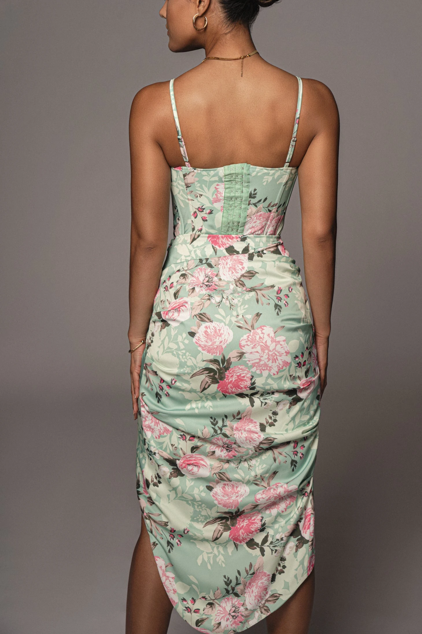 Mint Emielle Satin Skirt - Image 10